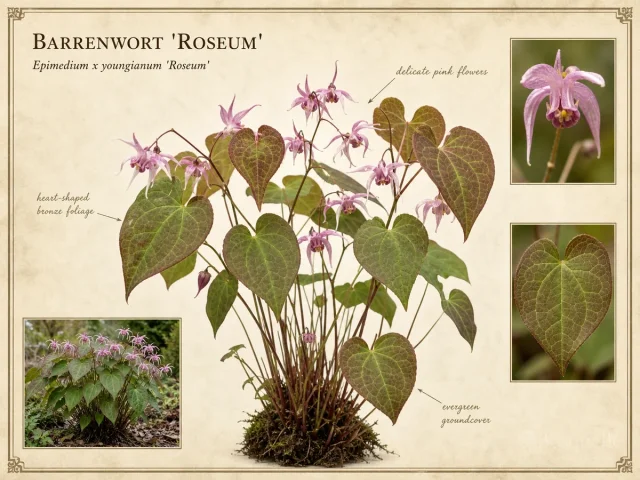 Barrenwort 'Roseum'
