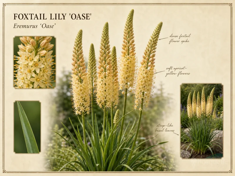 Foxtail Lily ‘Oase’ (Eremurus ‘Oase’)