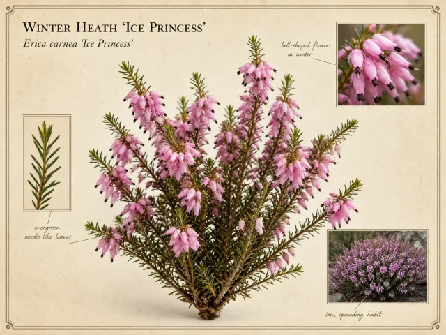 Winter Heath 'Ice Princess'