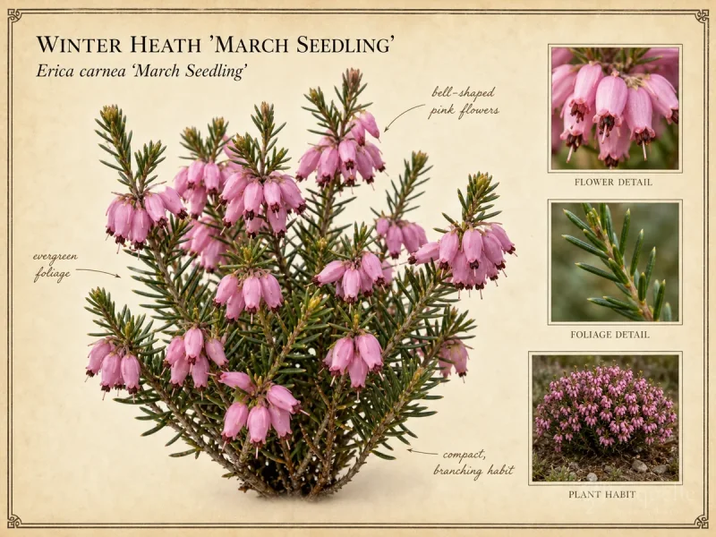 Winter Heath 'March Seedling'