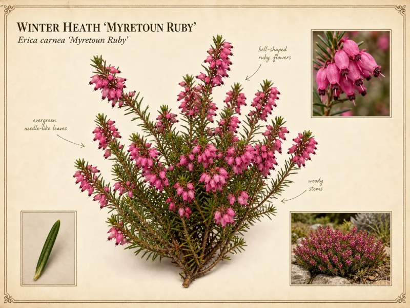 Winter Heath 'Myretoun Ruby'