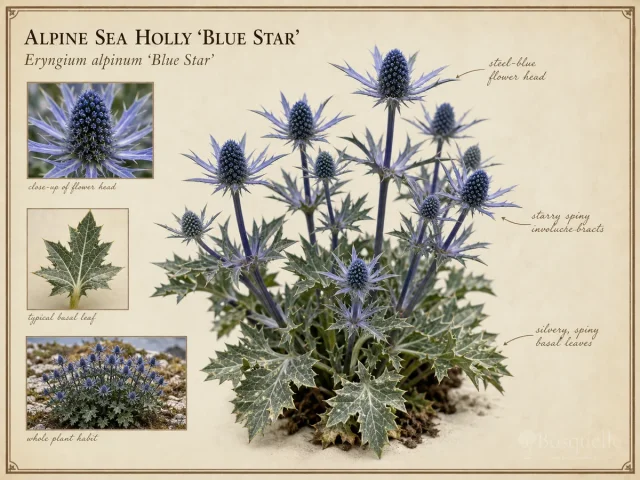 Alpine Sea Holly 'Blue Star'