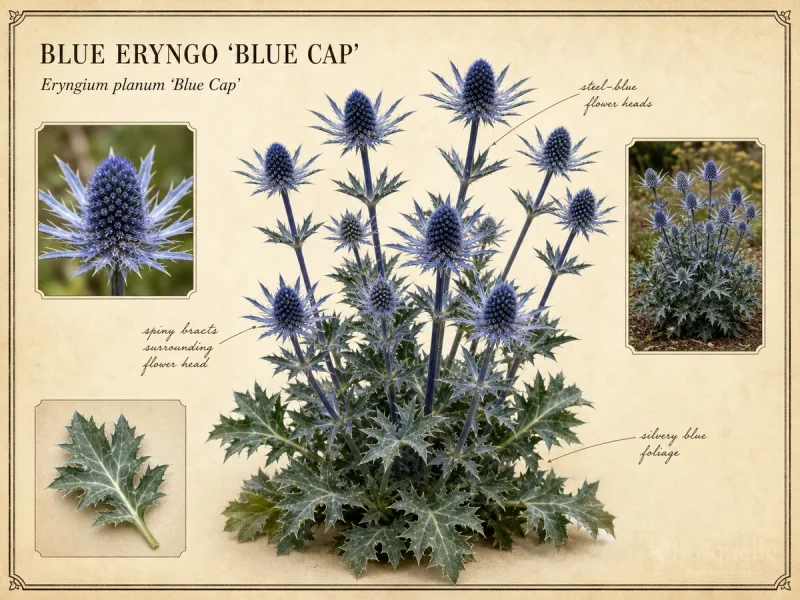 Blue Eryngo 'Blue Cap'