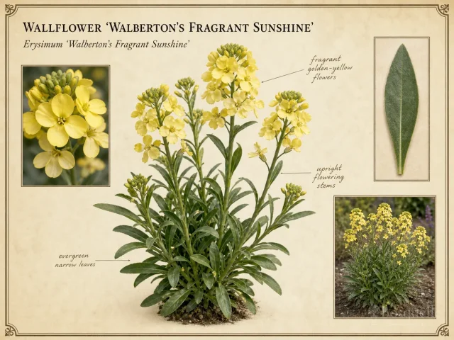 Wallflower 'Walberton's Fragrant Sunshine'