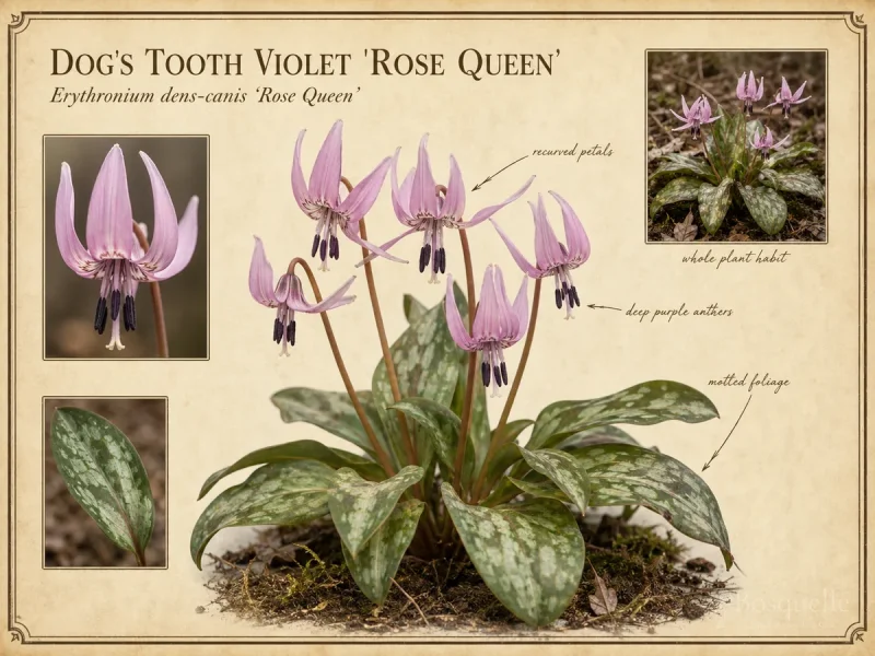 Dog's Tooth Violet 'Rose Queen'