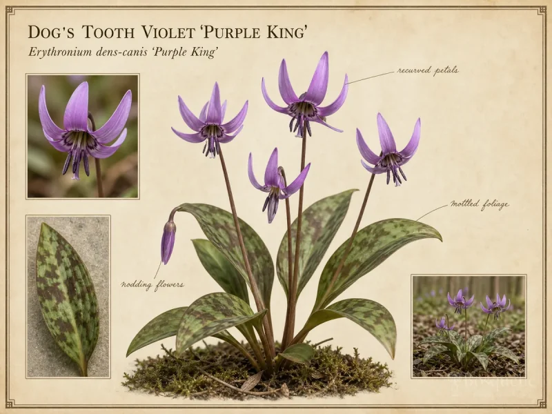 Dog's Tooth Violet 'Purple King'