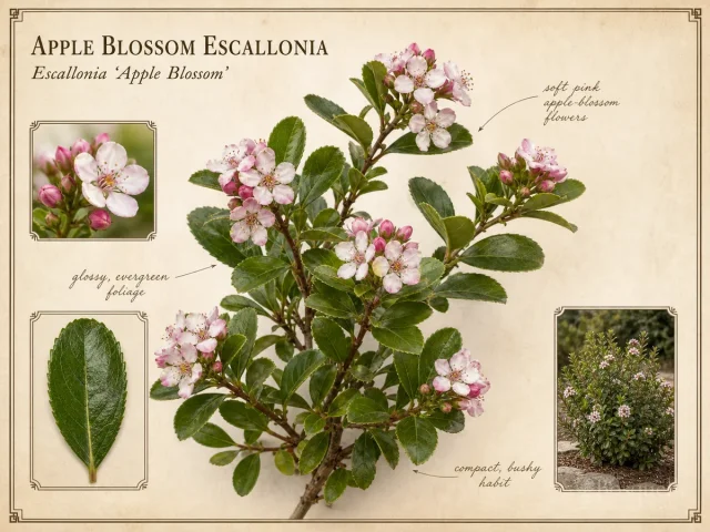 Apple Blossom Escallonia