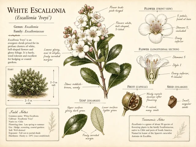 White Escallonia