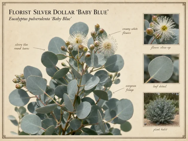 Florist Silver Dollar 'Baby Blue'