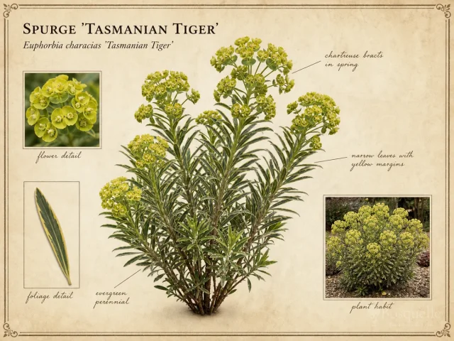 Spurge 'Tasmanian Tiger'