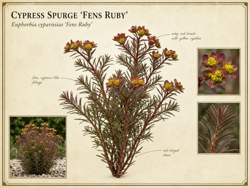 Cypress Spurge 'Fens Ruby'