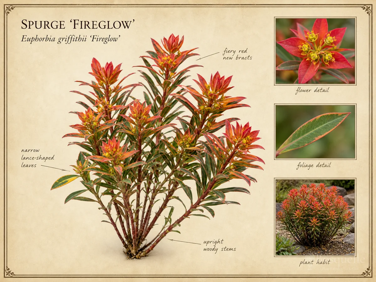 Spurge 'Fireglow'