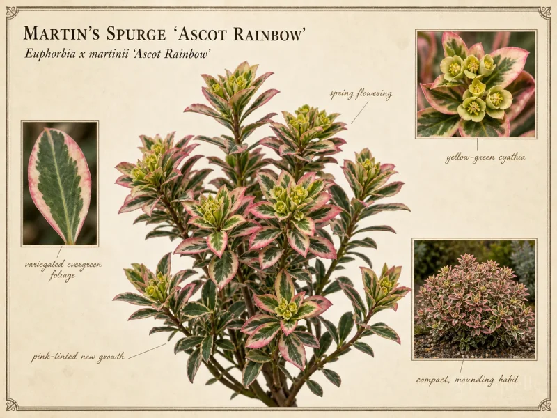 Martin's Spurge 'Ascot Rainbow'