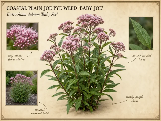 Coastal Plain Joe Pye Weed ‘Baby Joe’ (Eutrochium dubium ‘Baby Joe’)