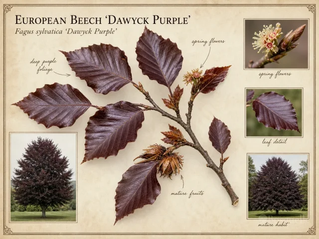 European Beech 'Dawyck Purple'