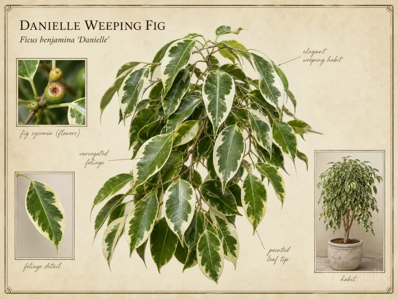 Danielle Weeping Fig (Ficus benjamina ‘Danielle’)
