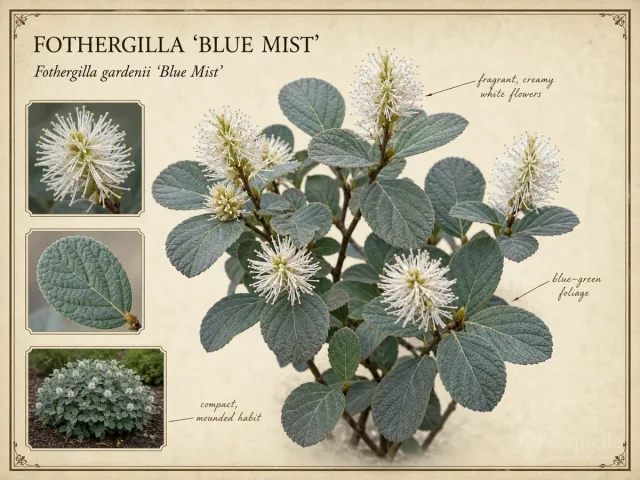Fothergilla 'Blue Mist'
