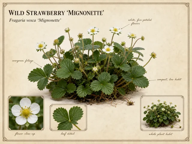 Wild Strawberry 'Mignonette'