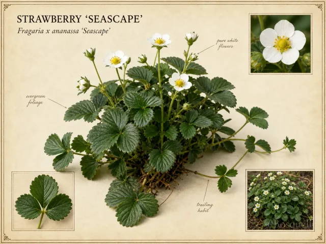 Strawberry ‘Seascape’ (Fragaria x ananassa ‘Seascape’)