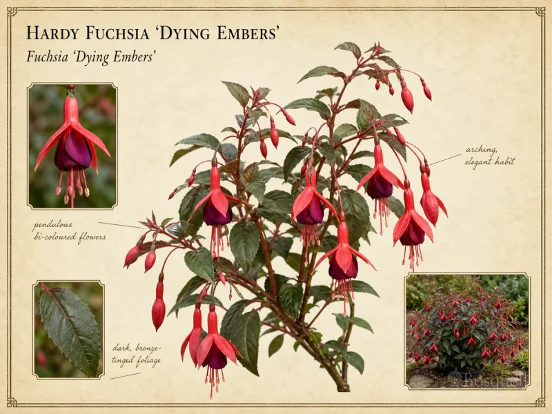 Hardy Fuchsia ‘Dying Embers’ (Fuchsia ‘Dying Embers’)