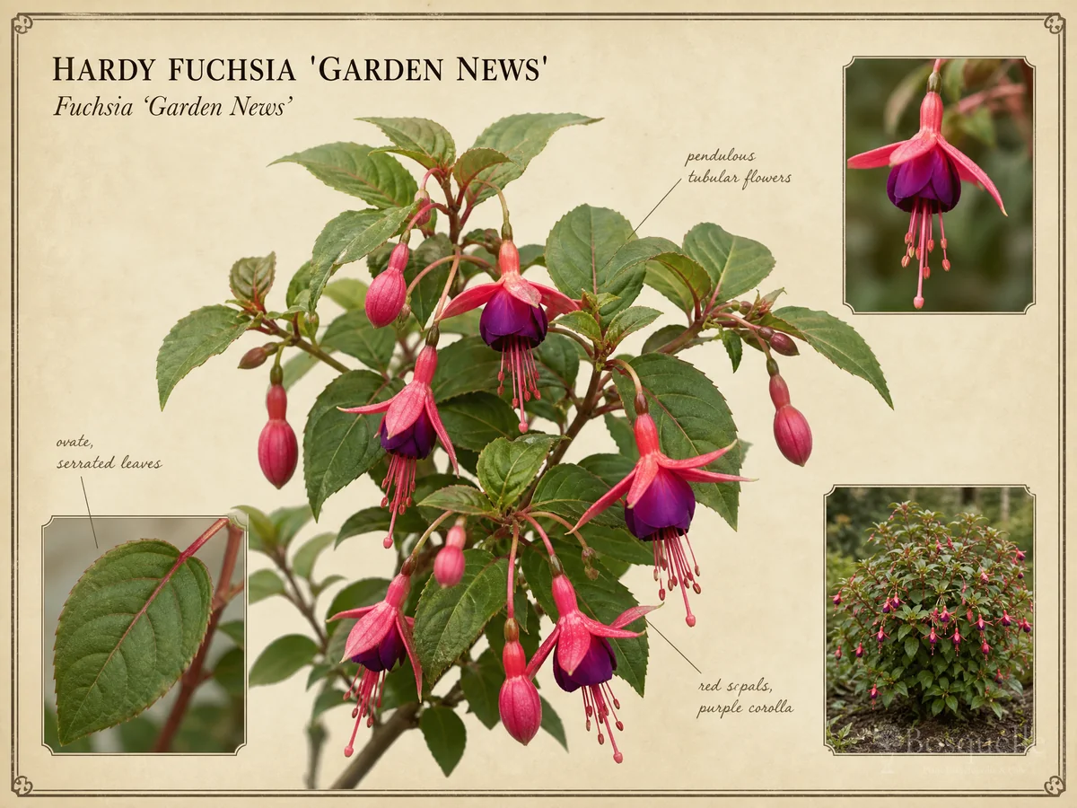 Hardy Fuchsia 'Garden News'