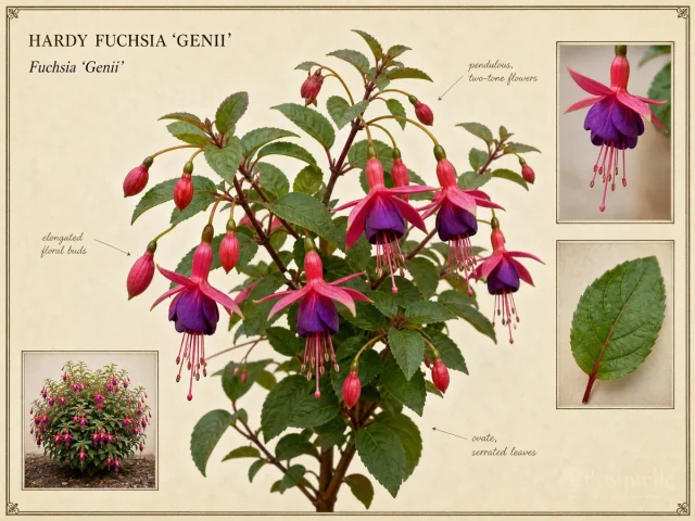 Hardy Fuchsia 'Genii' — Site, soil, and planting