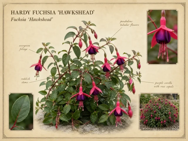 Hardy Fuchsia 'Hawkshead' — Site, soil, and planting