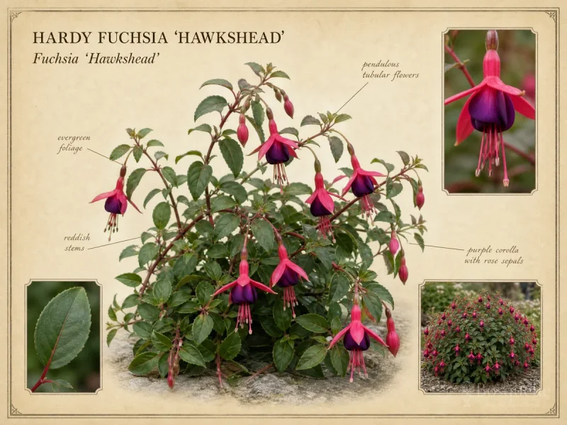 Hardy Fuchsia ‘Hawkshead’ (Fuchsia ‘Hawkshead’)