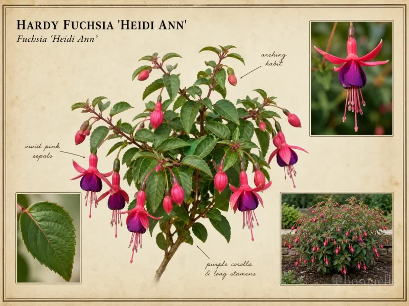 Hardy Fuchsia ‘Heidi Ann’ (Fuchsia ‘Heidi Ann’)