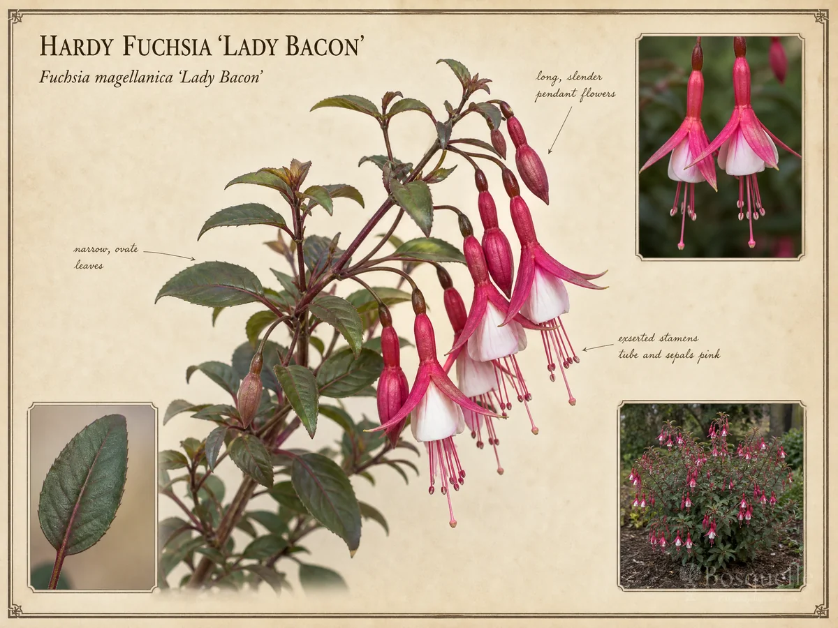 Hardy Fuchsia 'Lady Bacon'