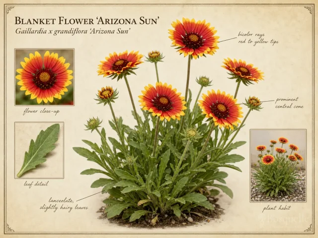 Blanket Flower ‘Arizona Sun’ (Gaillardia x grandiflora ‘Arizona Sun’)