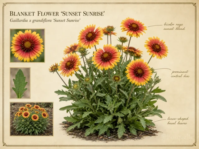 Blanket Flower ‘Sunset Sunrise’ (Gaillardia x grandiflora ‘Sunset Sunrise’)
