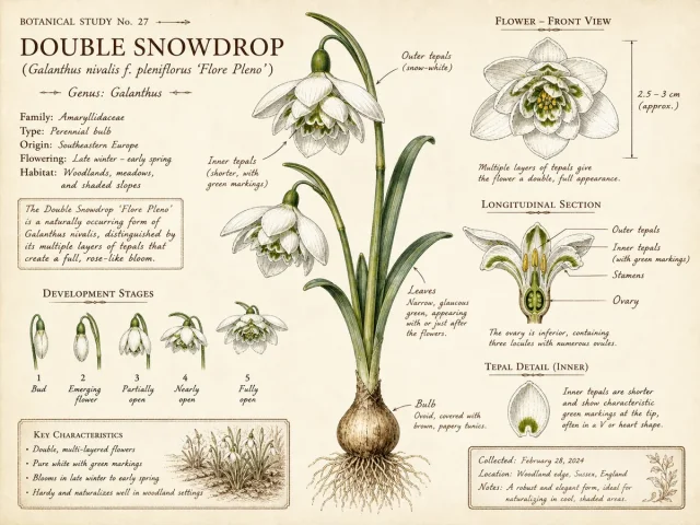 Double Snowdrop