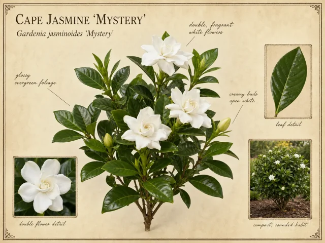 Cape Jasmine 'Mystery'