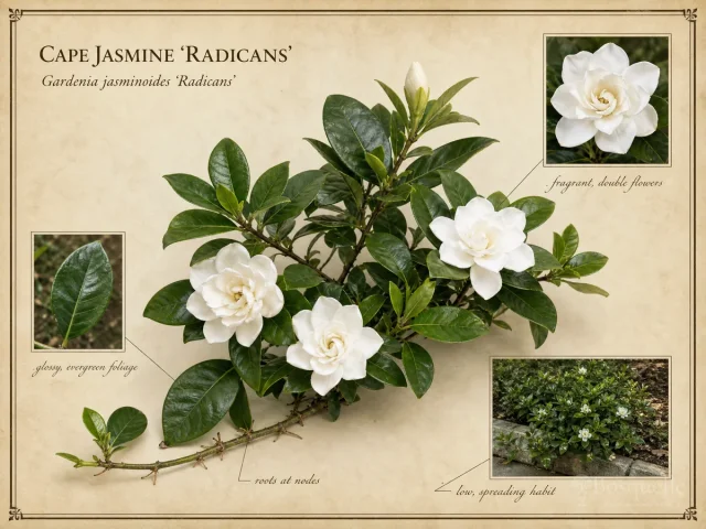 Cape Jasmine 'Radicans'