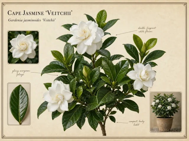 Cape Jasmine 'Veitchii'