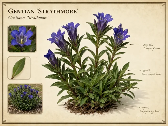Gentian 'Strathmore' — Alpine, bottle, and willow kinds