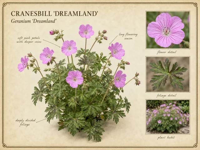 Cranesbill 'Dreamland' — Long-bloom hybrids (11)