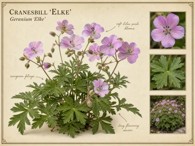 Cranesbill 'Elke' — Bloody cranesbill (sanguineum) (5)