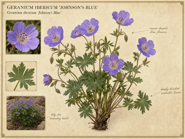 Geranium Ibericum 'Johnson's Blue' — Long-bloom hybrids (11)