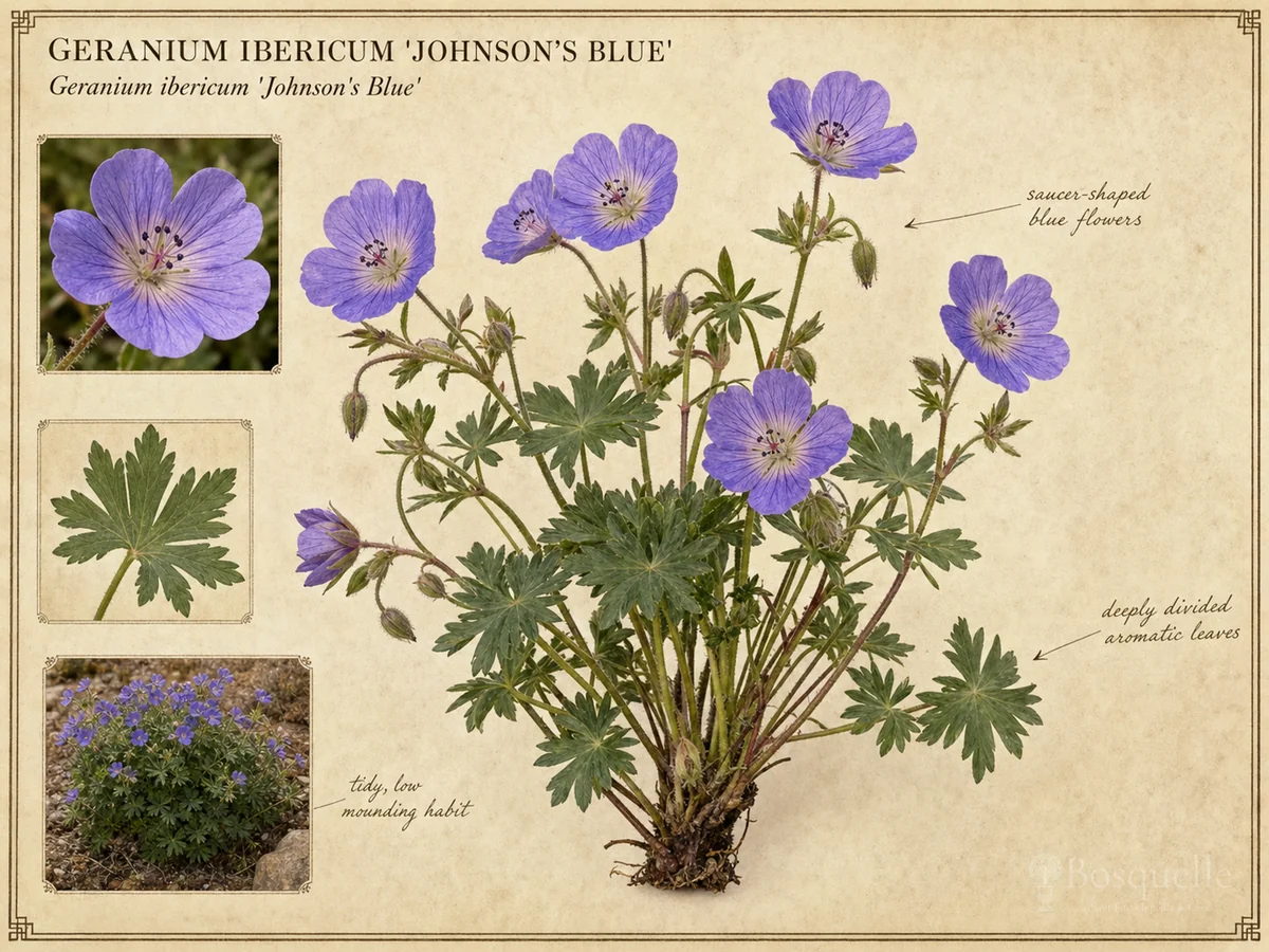 Geranium Ibericum 'Johnson's Blue'