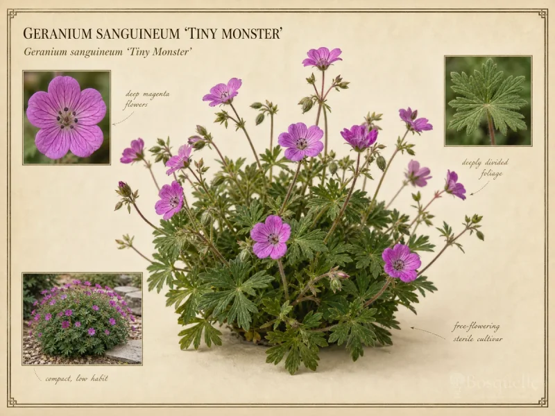 Geranium sanguineum ‘Tiny Monster’ (Geranium ‘Tiny Monster’)
