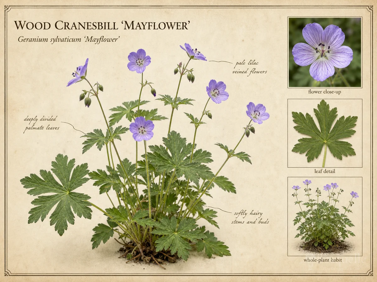 Wood Cranesbill 'Mayflower'