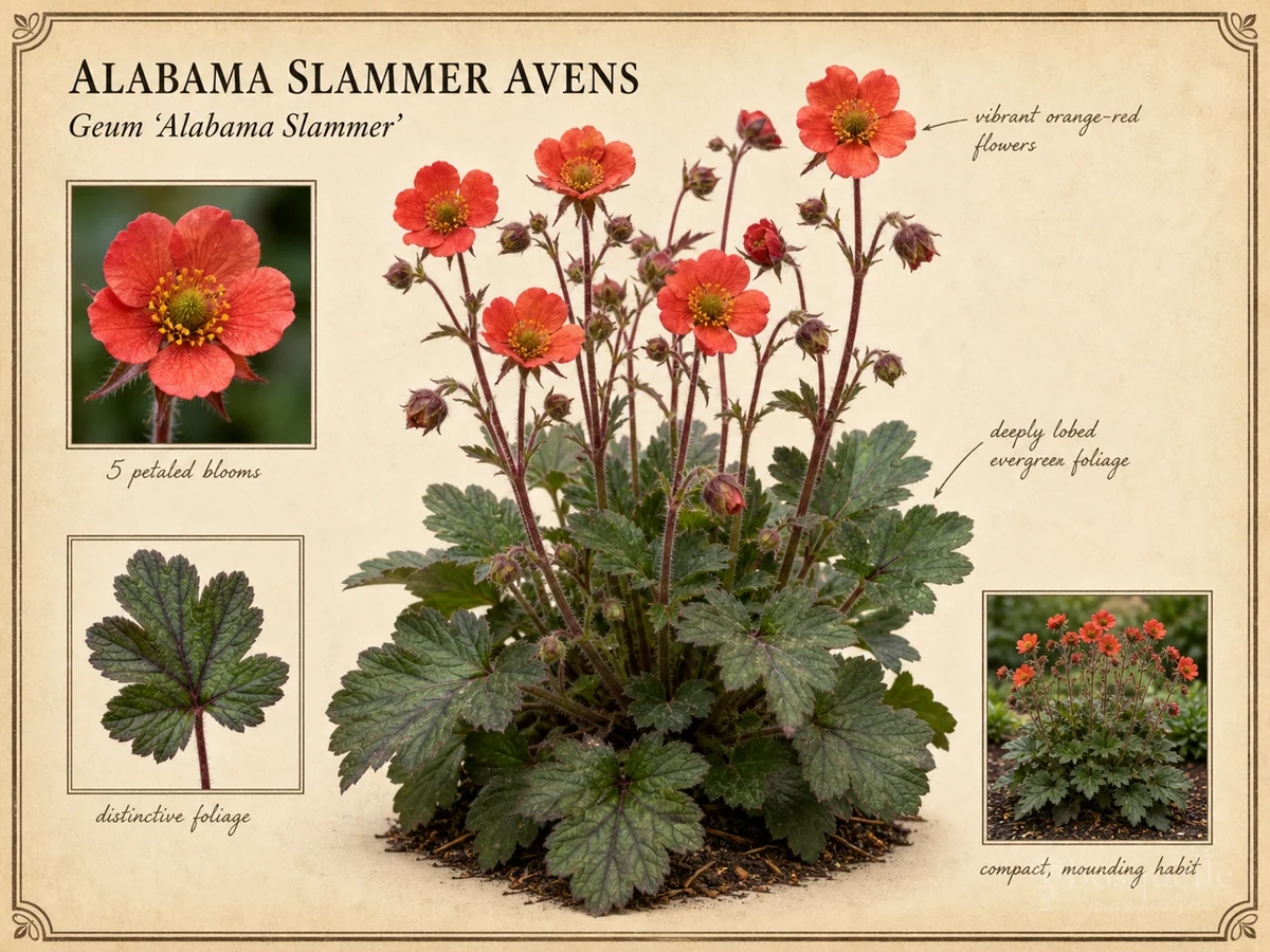 Alabama Slammer Avens (Geum ‘Alabama Slammer’)
