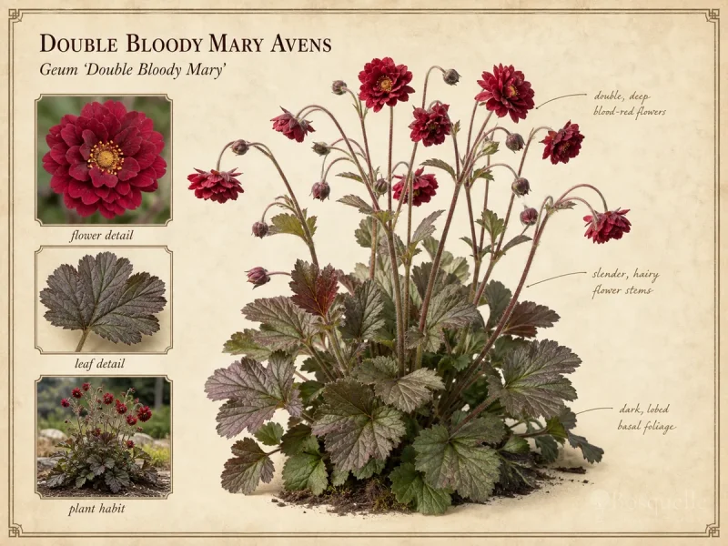 Double Bloody Mary Avens (Geum ‘Double Bloody Mary’)