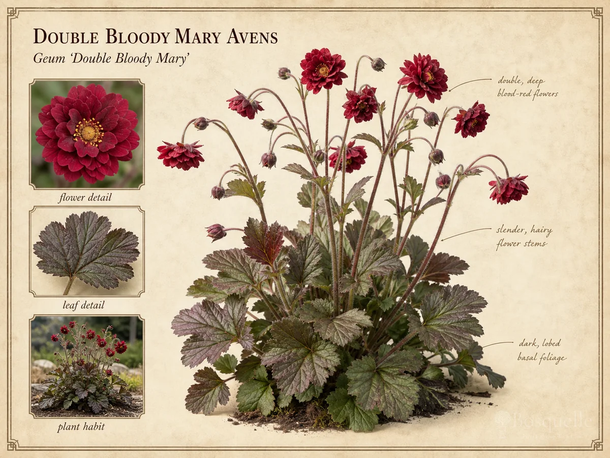 Double Bloody Mary Avens (Geum ‘Double Bloody Mary’)