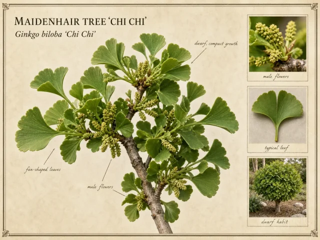 Maidenhair Tree ‘Chi Chi’ (Ginkgo biloba ‘Chi Chi’)