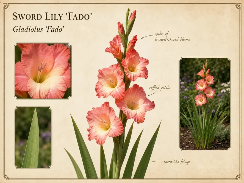 Sword Lily ‘Fado’ (Gladiolus ‘Fado’)