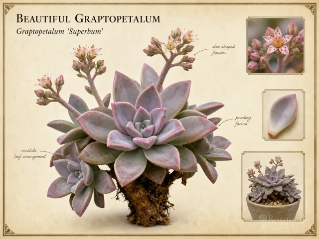 Beautiful Graptopetalum (Graptopetalum ‘Superbum’)