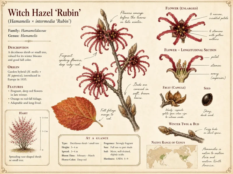 Witch Hazel 'Rubin'